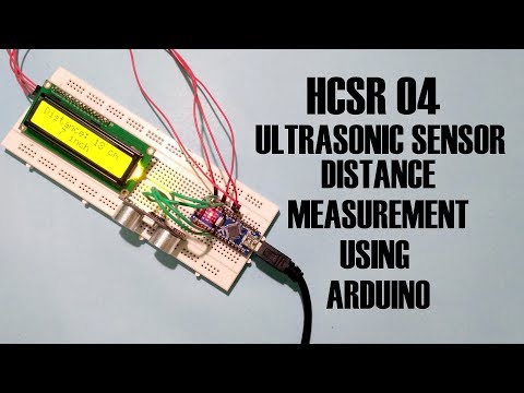 Ultrasonic Sensor HC-SR04 Arduino Tutorial