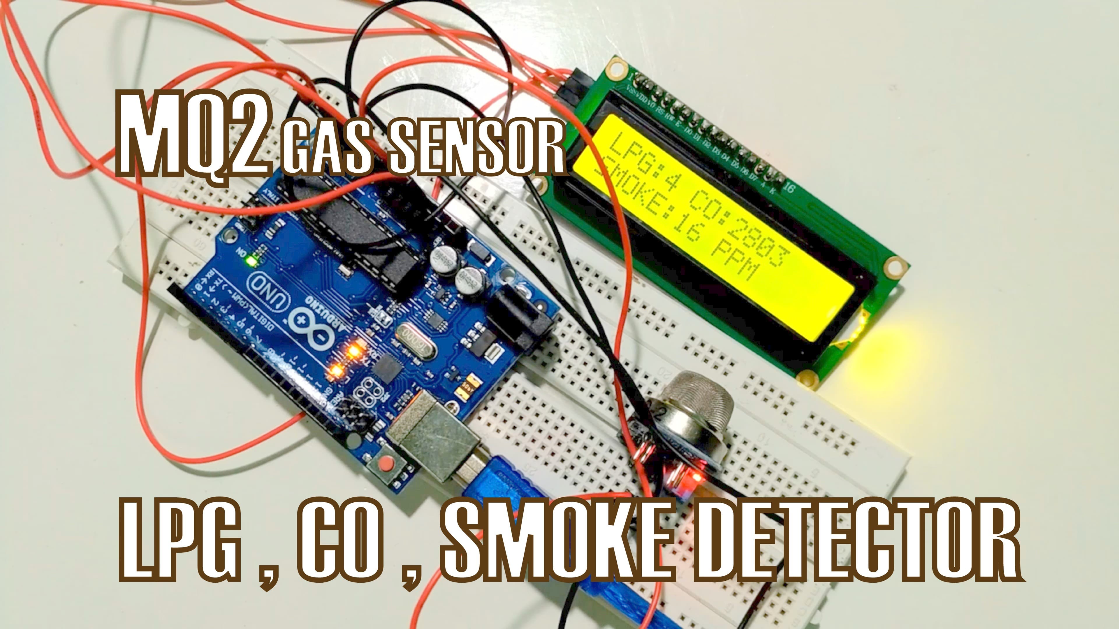 MQ2 Sensor Arduino
