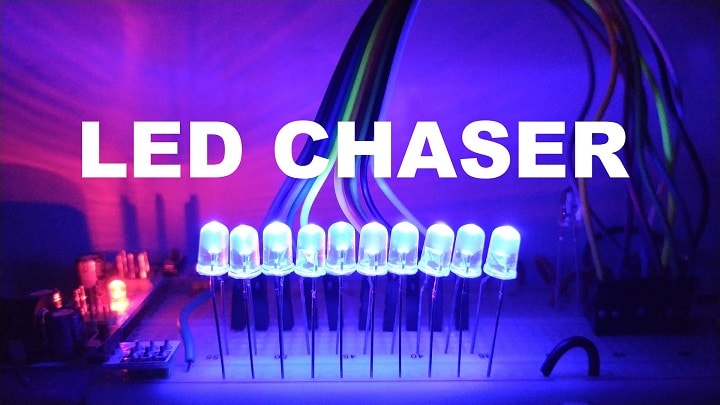 LED Chaser with only 4017