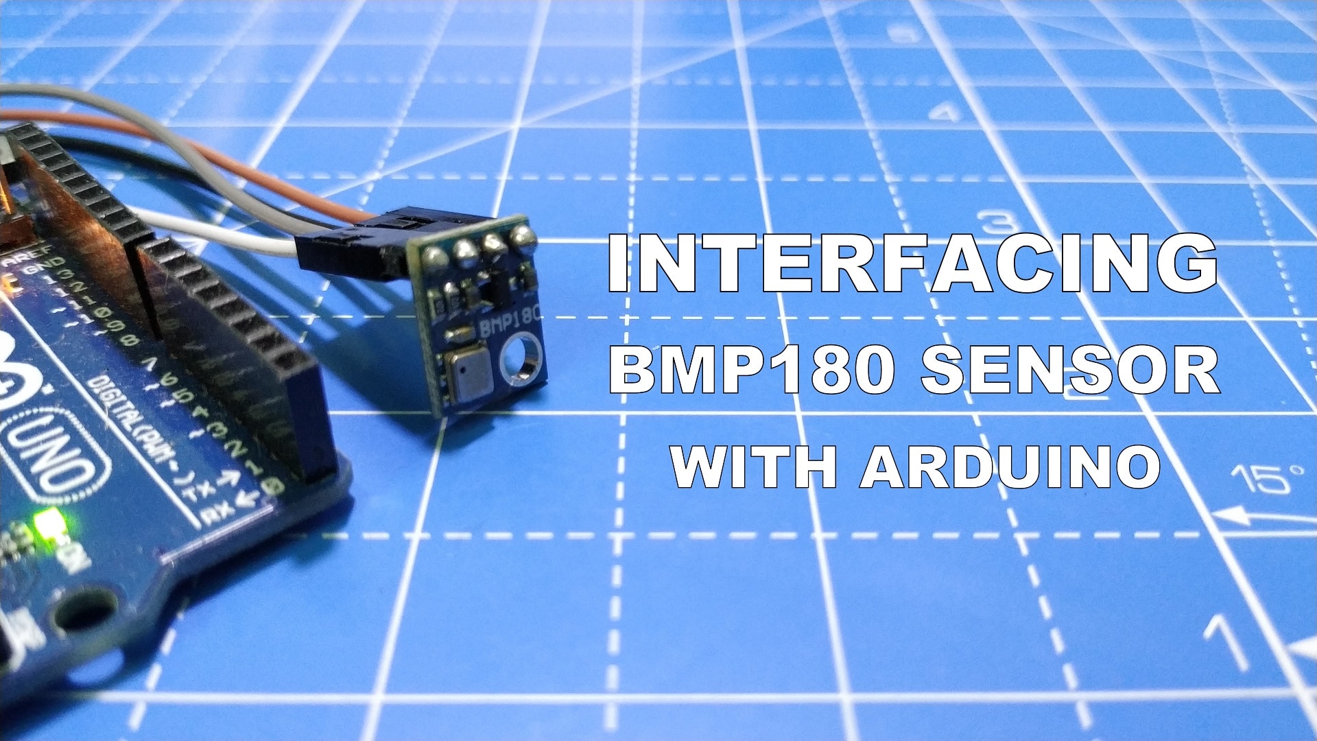 BMP180 Sensor Arduino Interface